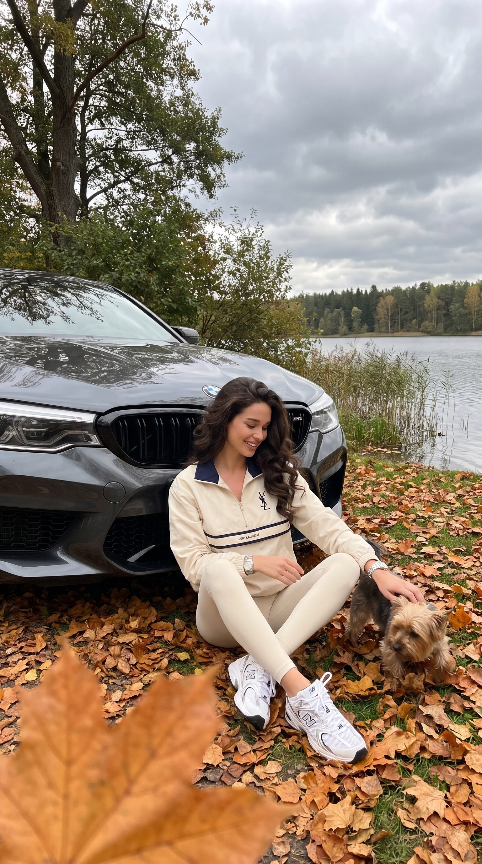 Отдых у BMW на берегу озера