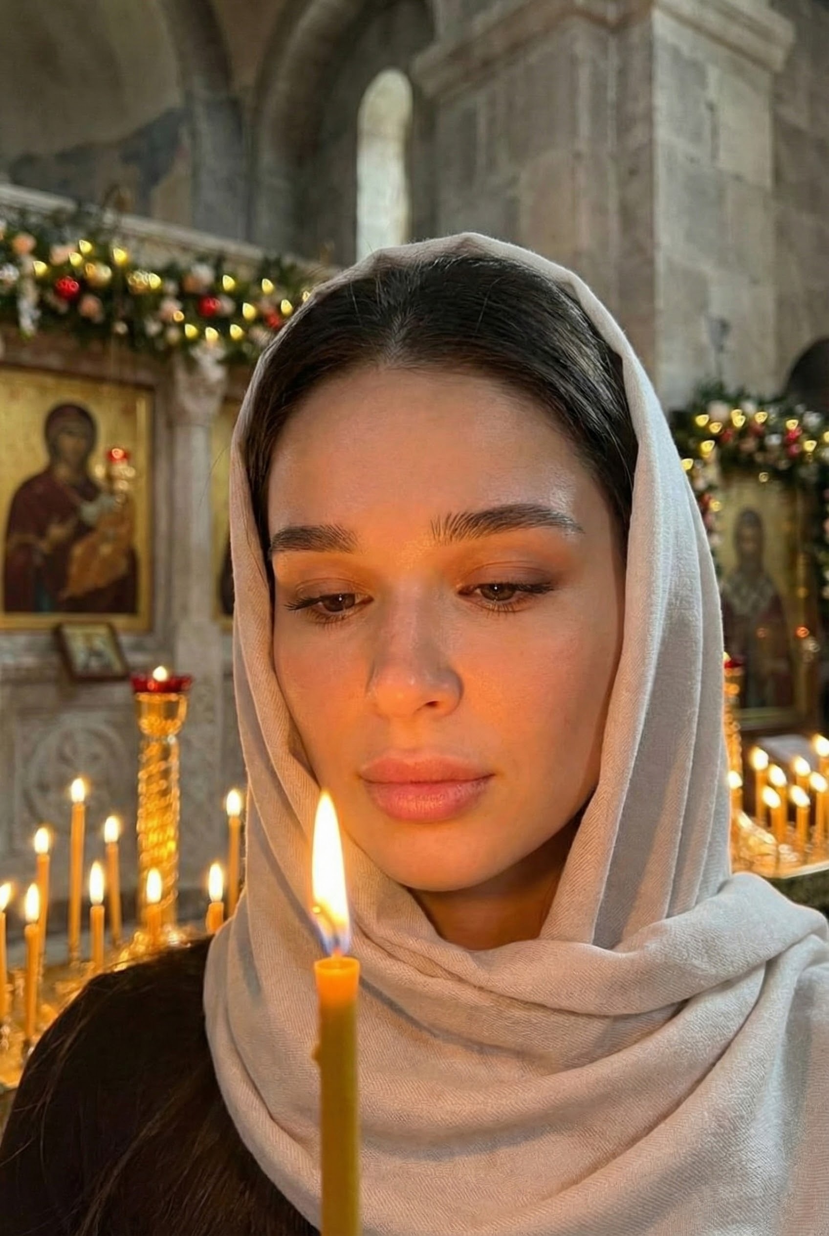 Фото в церкви 