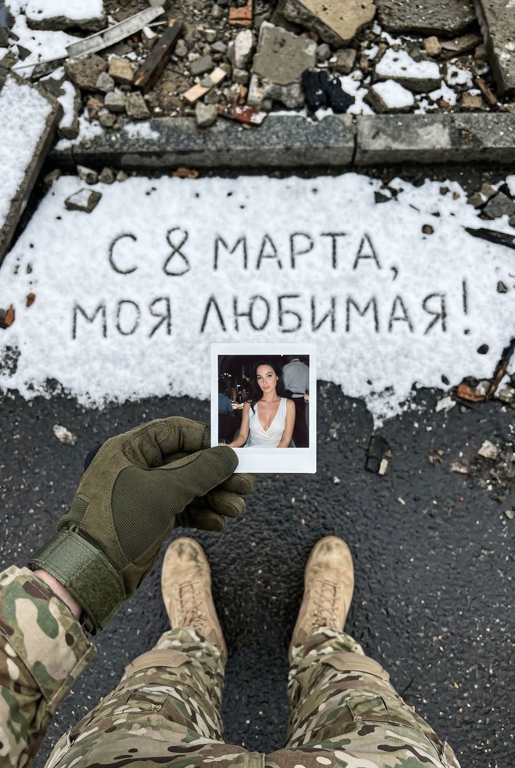 С 8 марта, любимая 