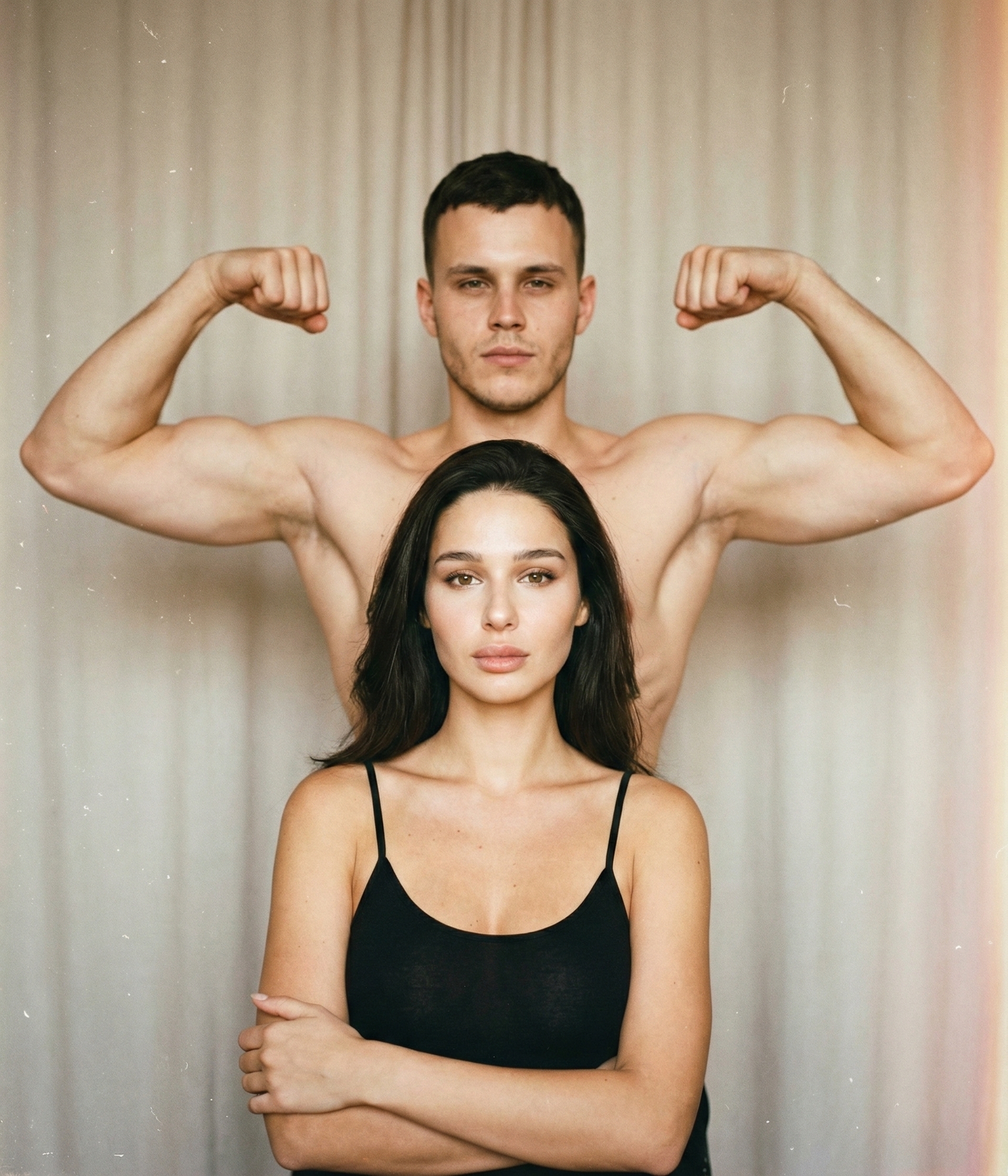 Мужчина за женщиной 