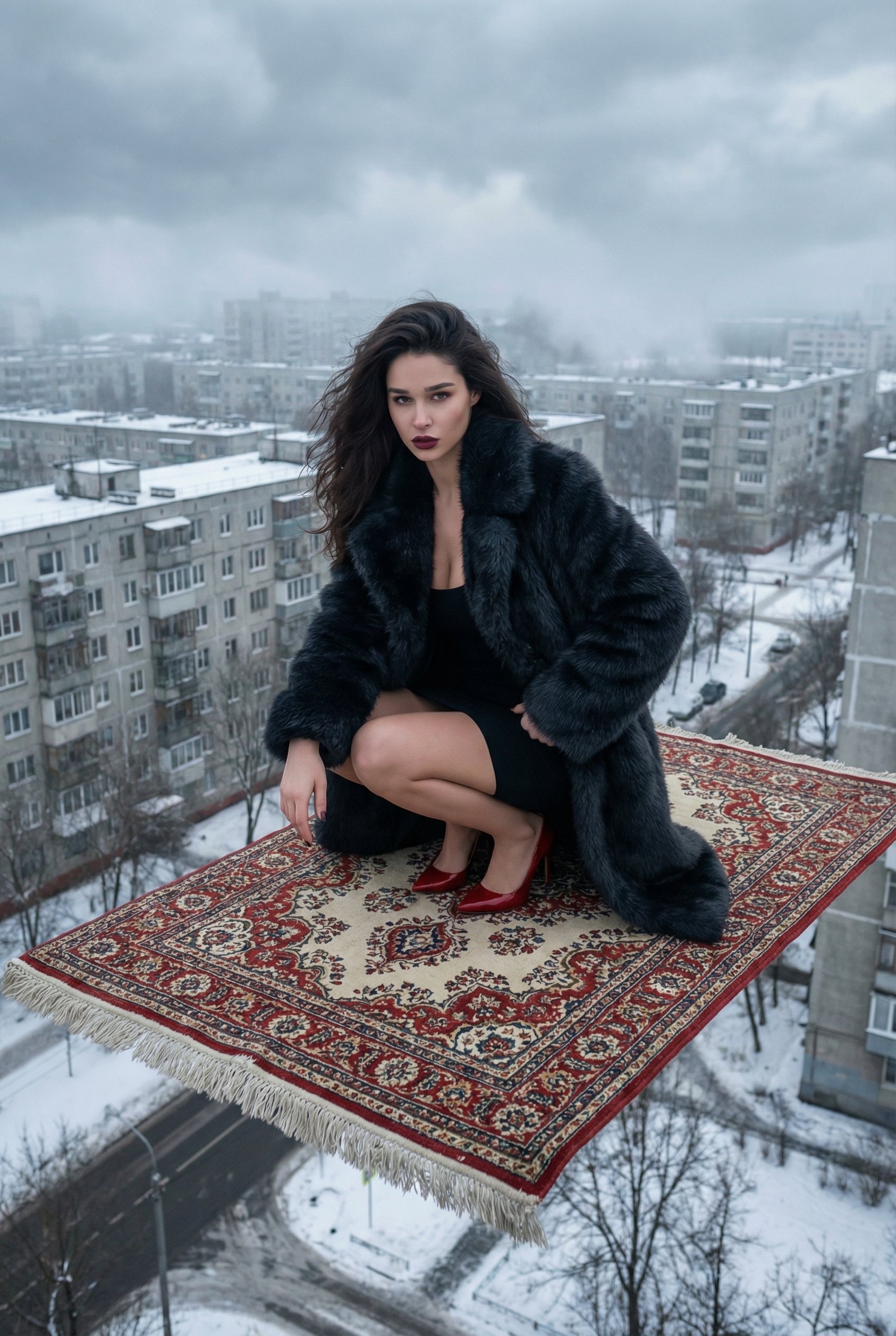 На ковре самолете 