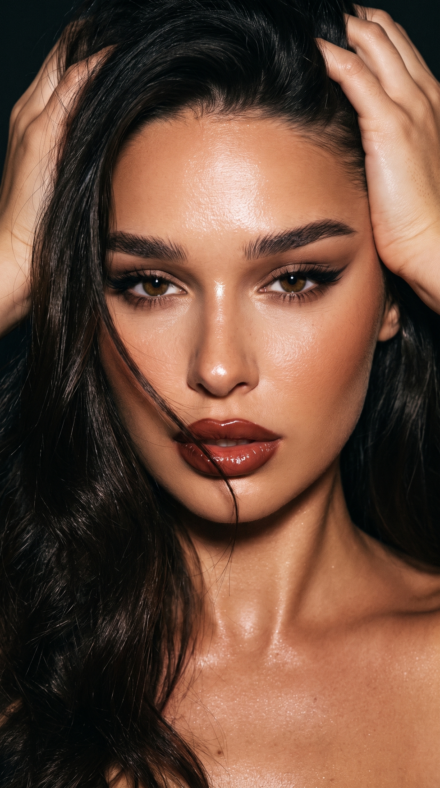 Beauty-портрет в стиле нулевых