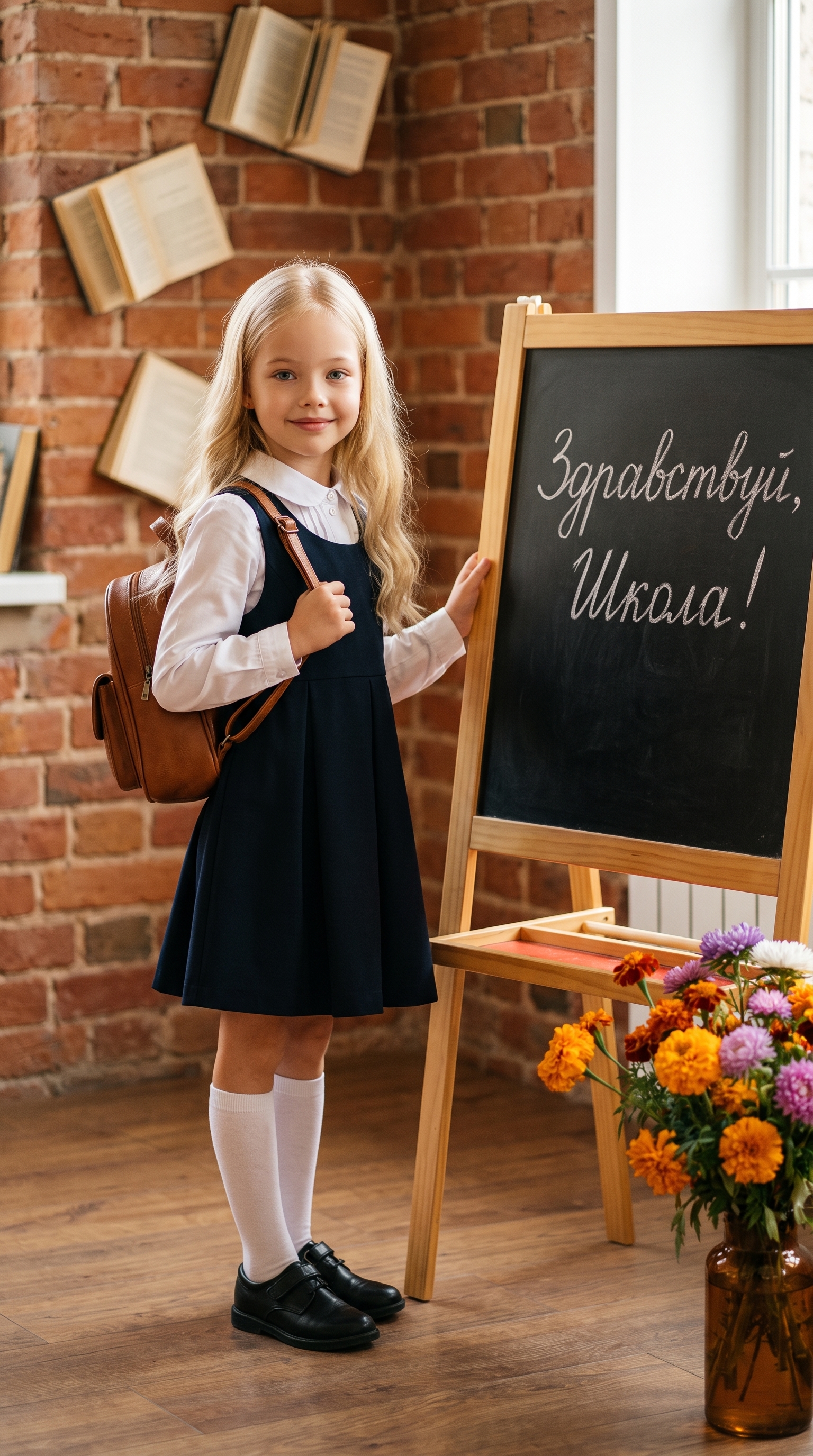 AI-образ «Здравствуй, школа»