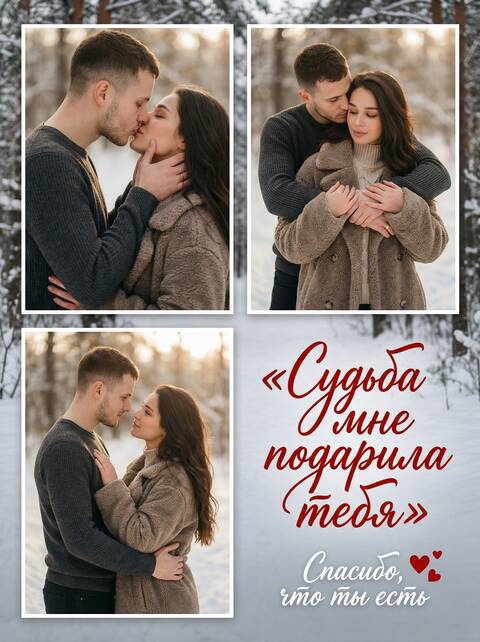Судьба мне подарила тебя 